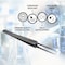 A2Z Scilab Tweezers, Fine Point Straight Needle Tips 4.5 Inch Lab Forceps, Stainless Steel A2Z-ZR-JF-5 - alternate 2