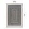World Rug Gallery Contemporary Braided Weather Resistant Reversible Indoor/Outdoor Rug 5 ft x 7 ft Black WR112BLACK5X7 - alternate 2