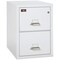 Fireking 2 Drawer, 2 Hr Fire & Impact Rated, Vertical, 32" depth Legal Arctic White 2-2130-2AW - alternate 1
