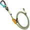 Rope Logic Stileo 1/2" x 8 ft. Wirecore Lanyard Flipline w/ Rockgrab and Notch Triple Action Snap 101172 - alternate 1