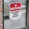 Signmission No Trespassing Shield Sign This Beach Is, 4 inch X 4 inch, Vinyl Decal, 2PK SHI-D-2PACK-4-417 - alternate 2