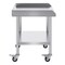 Vevor Stainless Steel Work Table 24"x28" Commercial Food Prep Table W/ 4 Casters SKT710*610J - alternate 1
