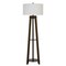 Homeroots 65" Brown Tripod Floor Lamp With White Rectangular Shade 526274 - alternate 1