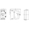 Siemens Circuit breaker size S3 for motor protection CLASS 10 with overload relay 3RV2142-4JA10 - alternate 3