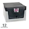 C-Line Products 8-1/2" x 11" Smoke Horizontal 13-Pocket Expanding File, 12EA/DS 48311-DS - alternate 2