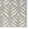 Homeroots 3' X 4' Gray Floral Indoor Outdoor Area Rug 527650 - alternate 2
