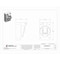 Hubbell Wiring Device-Kellems 1 Gang -Gang Vertical Weatherproof Cover, , Cast Aluminum HBL7420 - alternate 2