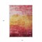 Homeroots 3' X 5' Blush And Pink Striped Washable Indoor Outdoor Area Rug 610871 - alternate 2