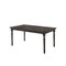 Homeroots 60" Gray Wood Dining Table 630366 - alternate 2