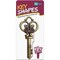 Lucky Line Skeleton Key Shapes Decorative House Key - KW1 B146K - alternate 3