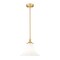 Z-Lite Fleur Modern Gold 1 Light Pendant 1958P12-MGLD - alternate 1