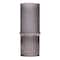 Homeroots Set of Two Gray Glass Cylinder Table Vases, 2PK 632625 - alternate 2