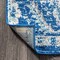 Jonathan Y Bohemian FLAIR Boho Vintage Medallion Cream/Blue 3 ft. x 5 ft. Area Rug BMF106B-3 - alternate 3