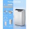 Edendirect 12000 BTU DOE Portable Air Conditioner Cools 290 sq ft with Dehumidifier and Remote in White ZR-FDP41-3030ZPV1R3 - alternate 2