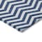 Homeroots 8' X 10' Navy Blue And Ivory Chevron Washable Indoor Outdoor Area Rug 595328 - alternate 3