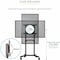 Startech.Com Mobile TV Cart/Stand 37-70in VESA Mount MBLTVSTNDEC - alternate 2