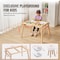 Vevor Kids Sensory Table Sand Water Play Table with 1 Paper Roll 3 Storage Bins JRG-SKU3S - alternate 2