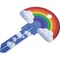 Lucky Line Rainbow Key Shapes Decorative House Key - KW1 B148K - alternate 2