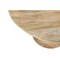 Homeroots 60" Natural Solid Wood Pedestal Base Round Top Dining Table 605986 - alternate 4