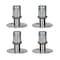 Amgood Stainless Steel Flanged Feet for Stainless Steel 1-5/8 in. O.D. Tubing SSFF-4PK-Z - alternate 1