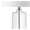 Jonathan Y Walsh 25" Glass LED Table Lamp, Clear/Chrome JYL1018A - alternate 2