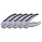Bostitch EZ Squeeze 1-Hole Punch, Gray, 5PK 2402 - alternate 1