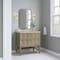 James Martin Vanities Emmeline 36" Single Vanity, Pebble Oak, w/ 3 CM Tajnar Eclos Top D100-V36-PBO-3TJR - alternate 3