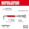 Milwaukee Tool Molding Puller, 2" L, 2 1/2" W, 2.3 lb 48-22-9046 - alternate 3