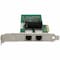Add-On 1GBS DUAL RJ-45 PCIE X4 NIC ADD-PCIE-2RJ45-V2 - alternate 1