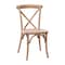 Flash Furniture Advantage Medium With White Grain X-Back Chair, PK2 X-BACK-MEDWHT-2 - alternate 3
