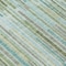 Homeroots 10' X 14' Artichoke Green And Teal Blue Striped Washable Indoor Outdoor Area Rug 631526 - alternate 2