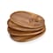 Picnic Time Family Of Brands NFL Los Angeles Chargers - Wine Appetizer Plate Set Of 4 874-04-512-343-2 - alternate 1