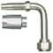 Gates Female Jic 37 Flare Swivel - 45 Bent Tube - Steel C5e Hose G35180-0606 - alternate 1