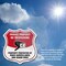 Signmission Private Property Shield Sign No Trespass, 6 inch X 6 inch, Plastic Sign, 2PK SHI-P-2PACK-6-443 - alternate 2