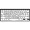 Logickeyboards XLPRINT BLUETOOTH BLK ON WHT U LKBU-LPBW-BTON-US - alternate 1