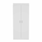 Homeroots 63in Classic White Pantry Cabinet with Two Full Size Doors 403762 - alternate 1