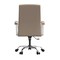 Leisuremod Evander Faux Leather Swivel Office Chair, Aluminum Frame, Tilt Control EO20LGRL - alternate 2