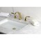 Kingston Brass Widespread Bathroom Faucet with Pop-Up Drain, Polished Brass KB982RXL - alternate 2