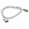 Add-On 2M USB 2.0 A MALE TO USB 2.0 B MALE WHITE CABLE USBEXTAB2MMFW - alternate 2