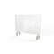 Ghent Partition Extender, Clear Thermoplastic w/ Attached Clamp, 30'' H x 36'' W PEC3036-A - alternate 1