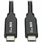Eaton EATON USB-C Cable M/m, USB 2.0, 5a Rated, Usb-if Certified, 1m 3.3 Ft U040-C1M-C-5A - alternate 1