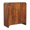 Homeroots 32in Chestnut Solid Wood Scallop Edge Accent Cabinet With Two Doors 654290 - alternate 3