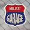 Signmission Miles's Garage, 18 Inch X 18 Inch, Plastic Sign SHI-P-18-383-MILES - alternate 2