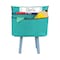 C-Line Products 11" Seafoam Green Standard Chair Cubbie, 1/EA 10414 - alternate 2