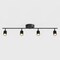 Vidalite Shura Black 4-Light Track Light with Rotatable Heads, Integrated LED Bulbs, 3000k, 2240 Lumens CE1008571 - alternate 1