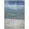 Homeroots 9' X 12' Blue And Gray Abstract Washable Indoor Outdoor Area Rug 632045 - alternate 3