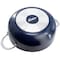 Oster Cartagena 3.8 Quart Nonstick Aluminum Caldero with Lid in Dark Blue 143698.02 - alternate 2