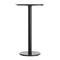 Flash Furniture 24" Round Tabletop, Seamless Surface Technology, White Faux Marble, 18" Round Black Bar Height Base ST-RD24-WHMAR-TR18B-GG - alternate 2