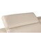 Homeroots 89" Cream Italian Leather Solid Wood Sofa 720458 - alternate 2