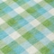 Homeroots 8' Lime Green Aqua And Beige Round Plaid Washable Indoor Outdoor Area Rug 601406 - alternate 2